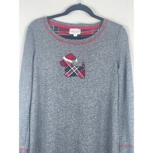 Laura Ashley womens top  Scottie Dog on front